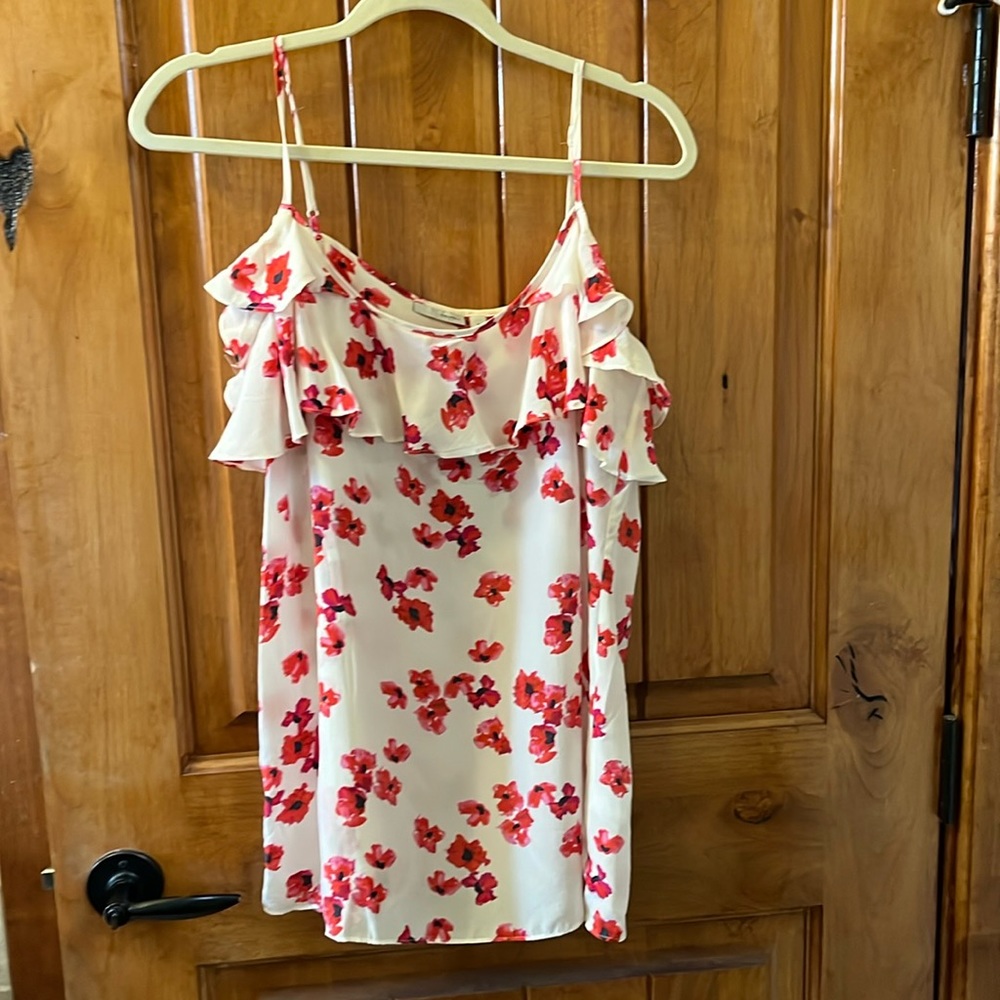 Halogen silk top